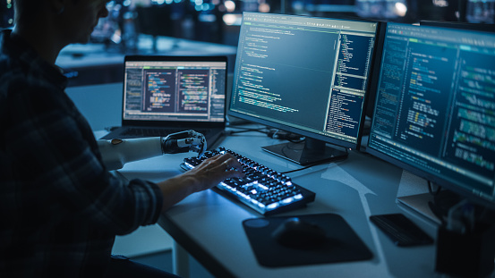 Cybersecurity & Research Category Illustration